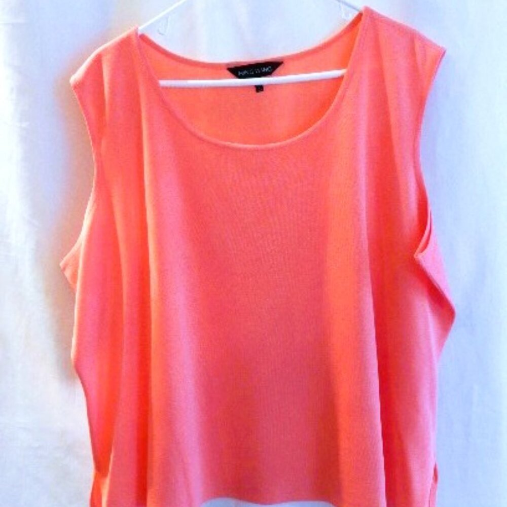 Ming Wang Multicolor Knit Jacket / Shell Set in 2… - image 4